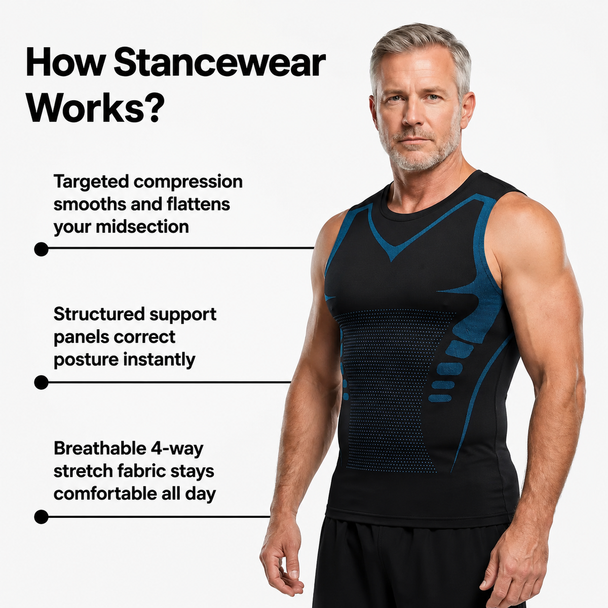 Stancewear Compression Tank — Instant Shape, Support & Confidence